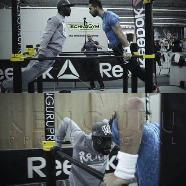 Легенда мирового воркаута Hannibal For King на спортивной площадке KENGURU.PRO