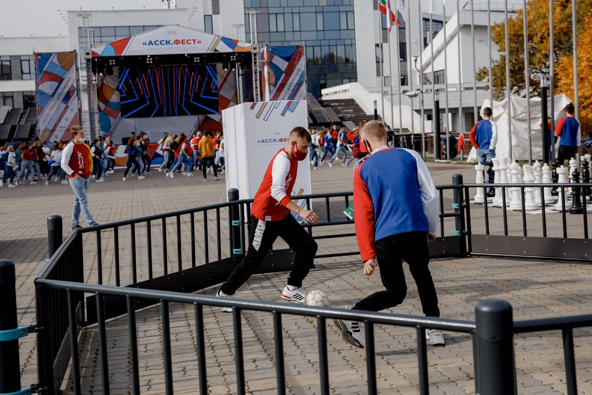 Кенгуру про помогла обустроить фан-зону спортивного фестиваля АССК Фест