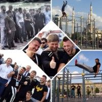 Воркаут на Кавказских Играх-2014 в Грозном