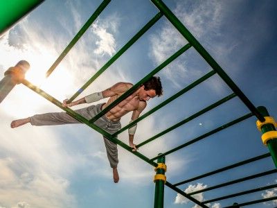 Первая большая воркаут-площадка от КЕНГУРУ.ПРО в Чечне