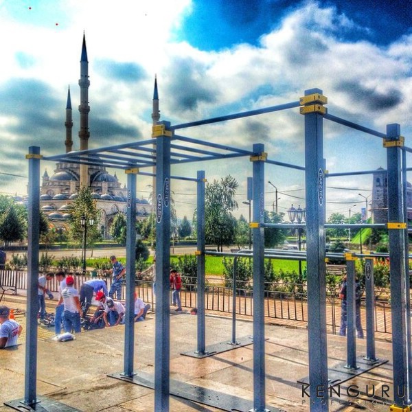 Воркаут на Кавказских Играх-2014 в Грозном