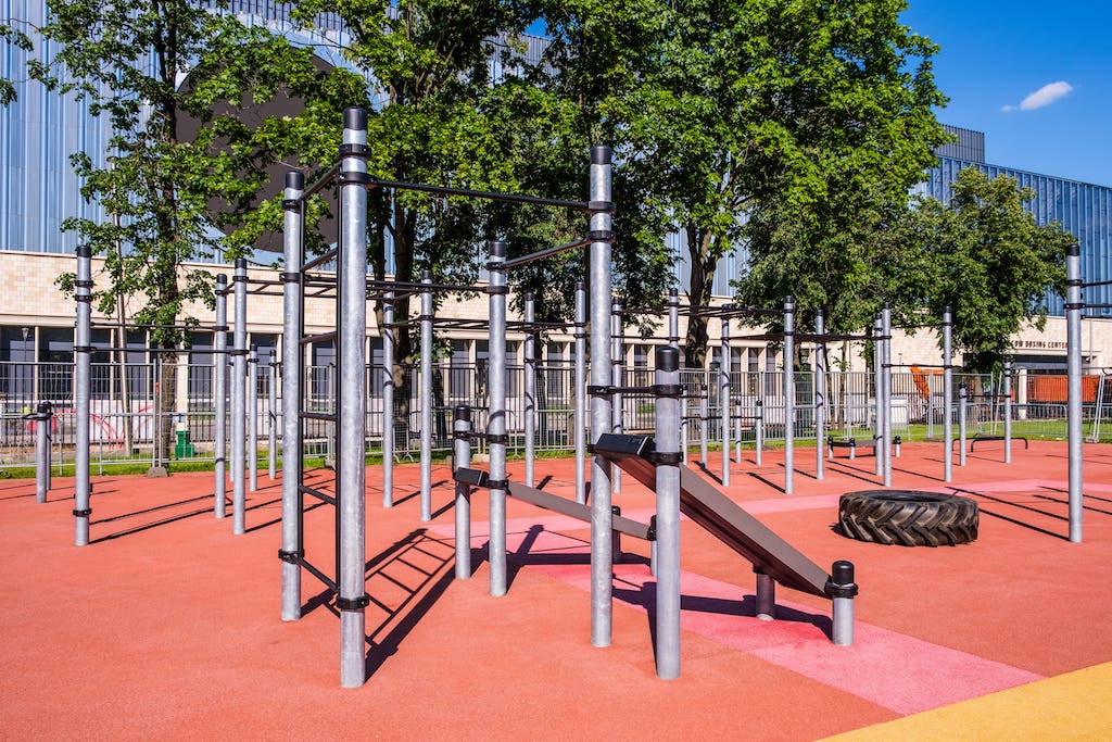 Воркаут площадка горячий цинк Кенгуру про